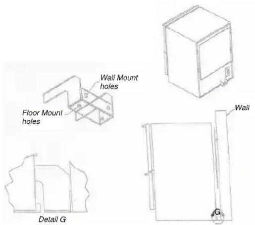 Summit SP6DBS2D7 - ANTI-TIP BRACKET - 1