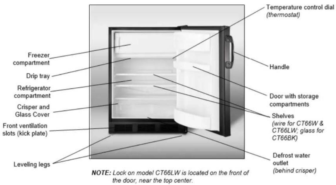 Accucold AL652BK - - SAVE THESE INSTRUCTIONS – - 1