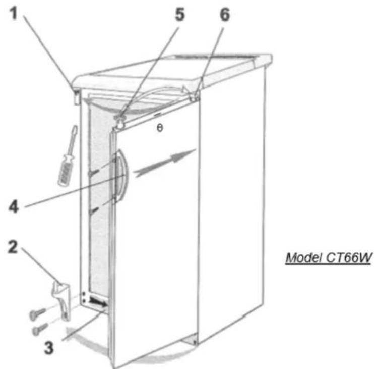 Accucold AL652BK - For model CT66JL: - 1