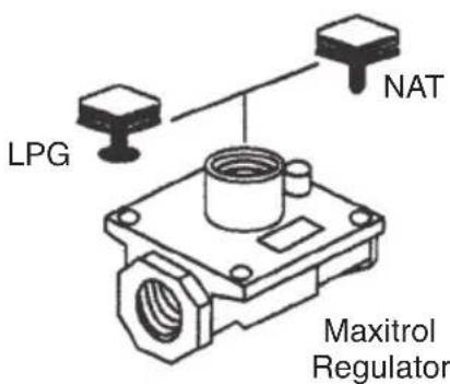 Summit TNM2307BKW - Convertible Pressure Regulator - 3
