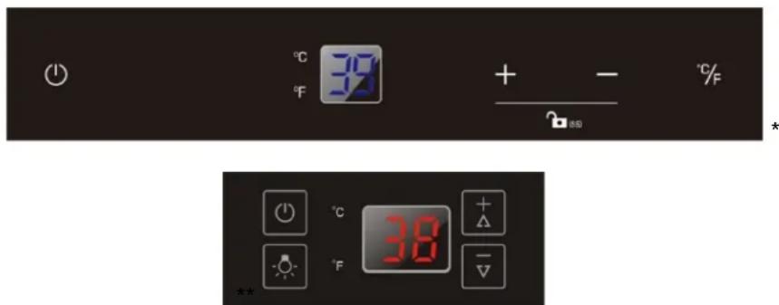 Summit SP6DS3D - Control Panel for Refrigerators - 1
