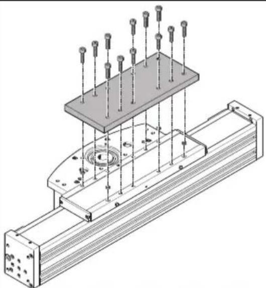 Festo ELCC-TB-KF-70-1000-0H-P0-CR - Mounting axis - 1