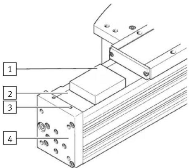 Festo ELCC-TB-KF-70-1000-0H-P0-CR - Retensioning cover strip on both sides with ELCC-...-P9 - 1