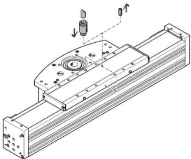 Festo ELCC-TB-KF-90-800-0H-P0-CR - Connecting sealing air or clamping unit - 2