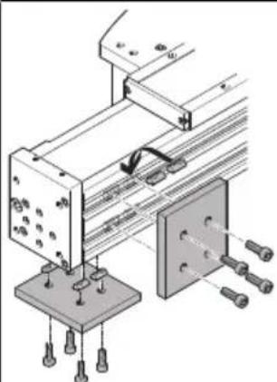 Festo ELCC-TB-KF-90-800-0H-P0-CR - Mounting axis - 2