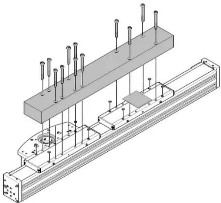 Festo ELCC-TB-KF-90-500-0H-P0-CR - Assembly - 1