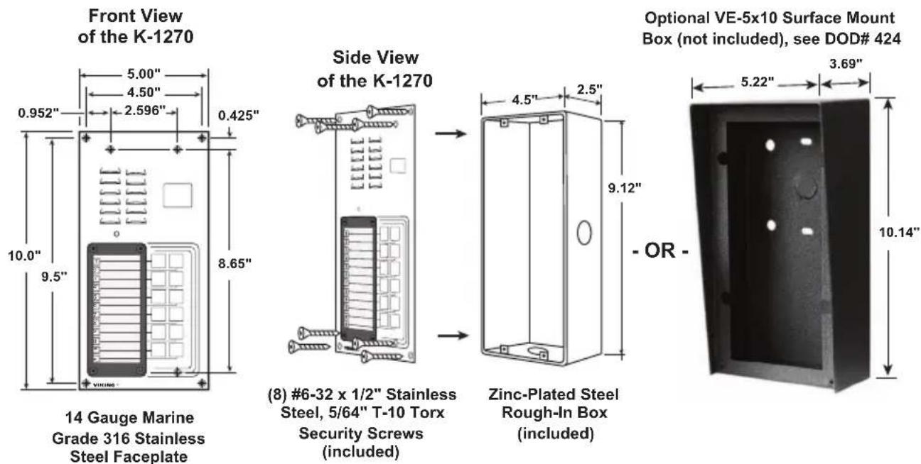 VIKING K-1270-EWP - Mounting - 1