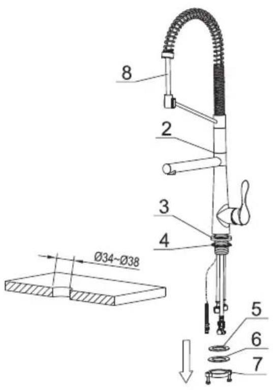 Karran Tumba KKF230C - STEP 1 - 1
