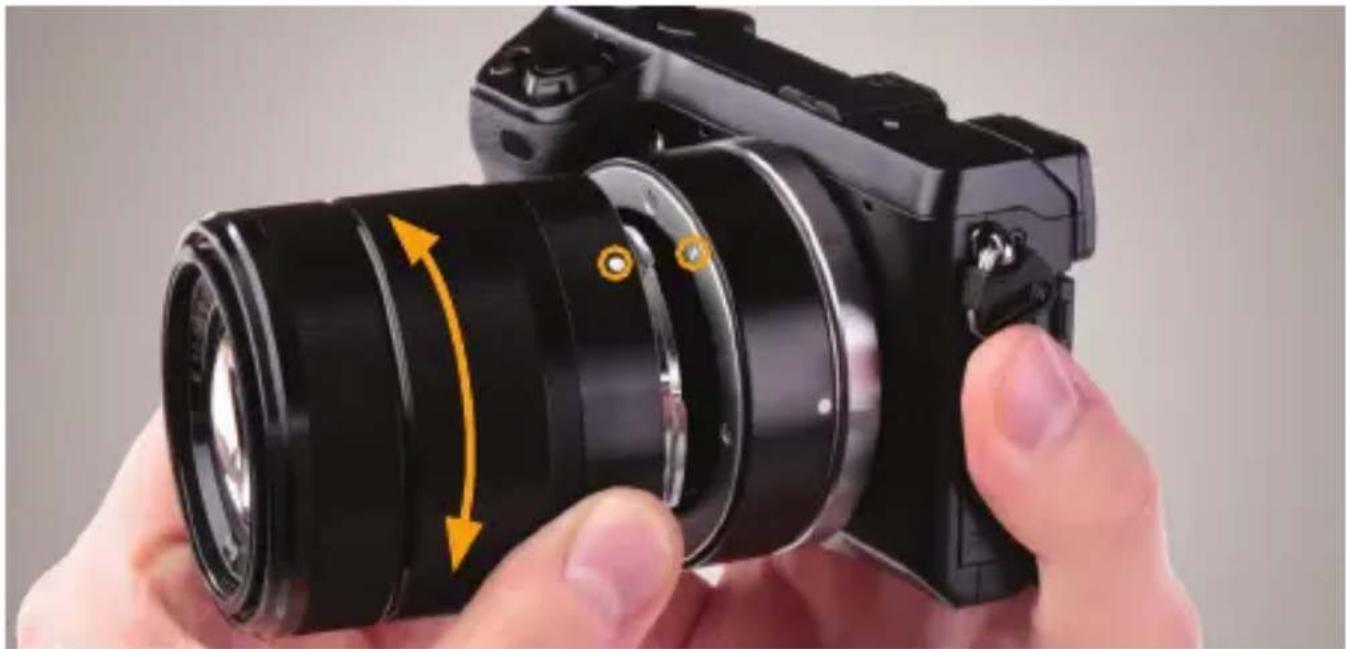 Vello EXT-ND - MOUNTING THE EXTENSION TUBES - 2