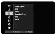 LG RH399M - Adjust the audio settings - 1