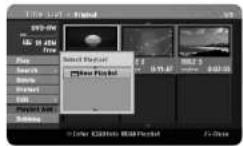 LG RH399M - Making a new Playlist VR RAM- - 1