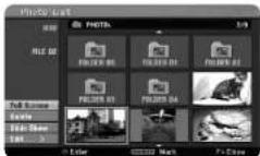 LG RH399M - Photo List menu options - 1
