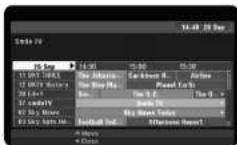 LG RH399M - Switching the EPG menu - 2