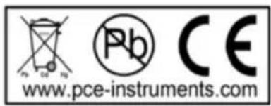 PCE Instruments 5890 - Disposal - 1