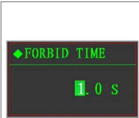 PCE Instruments N45F - Comparing time forbidden - 1