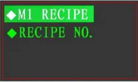 PCE Instruments N45F - Recipes Parameters set - 1