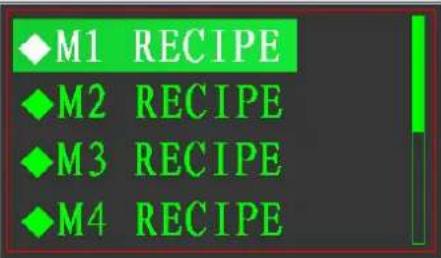 PCE Instruments N45F - Recipes Parameters set - 6