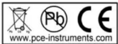 PCE Instruments PH 26F - Disposal - 1
