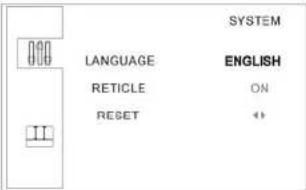 PCE Instruments VM 21 - System "settings": - 2