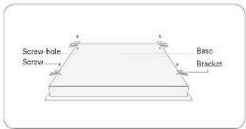 Screw hole Screw Baso Bracket