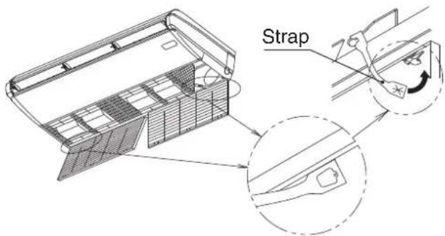 DAIKIN FHQ60CBVEB - Remove the suction grille. - 1