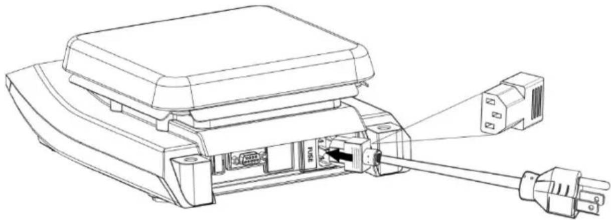 PCE Instruments MSR 450 - Connecting power cord - 1