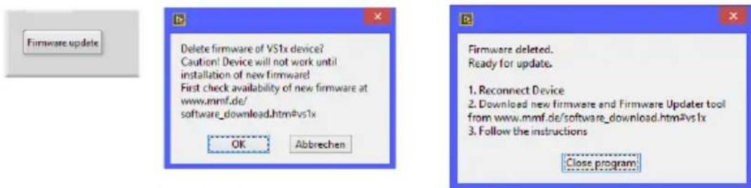PCE Instruments VS11 - Firmware Update - 1