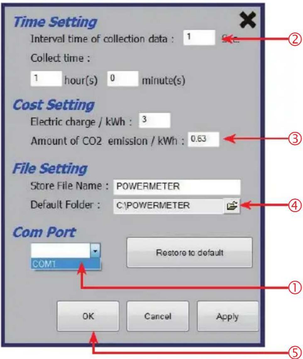 PCE Instruments PA 7200 - 10-2-1. Data collection on monitor mode - 2