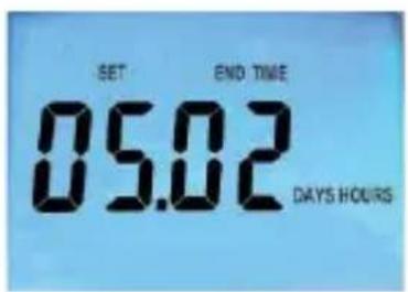 PCE Instruments PA 7200 - 6-2-10. TIME Screen Mode : - 4