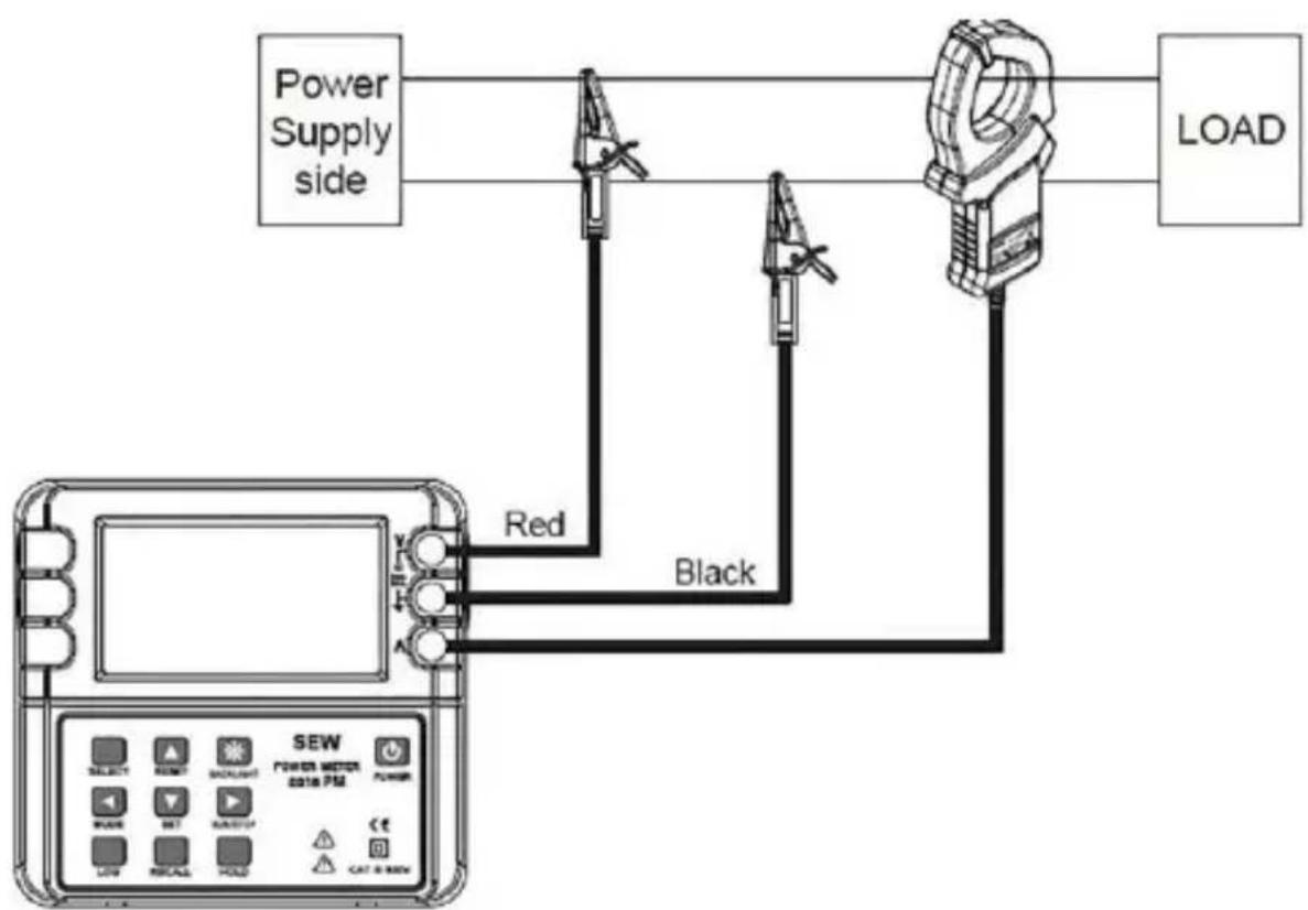 PCE Instruments PA 7200 - Connections: - 1