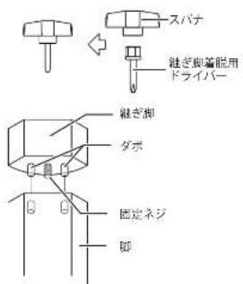 Yamazen GKR-F1051HE3-MB - 継ぎ脚を保管する。 - 1