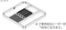 Yamazen VGA-584 - ご使用の準備【脚を取り付け直す場合】 - 1