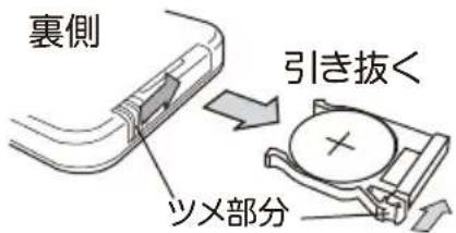 Yamazen YSR-J807 - 電池の交換方法 - 1