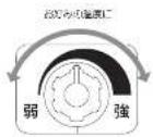 Yamazen YHF-M507 - お好みの温度に合わせる - 1