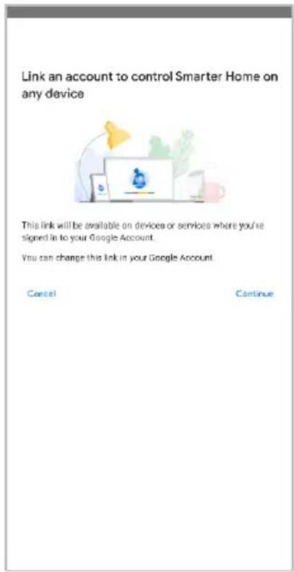 Kogan KASMFSTN15A - Adding "SmarterHome" to the Google Home app - 5