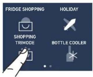 Fhiaba XS750FR6D - 3) TriMode shopping (not in OFR models) - 2