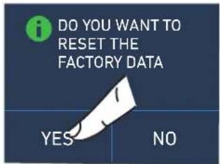 Fhiaba XS600FG3 - 6) Reset - 3