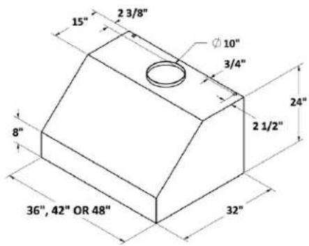 Trade-Wind S7254CD - IMPORTANT:ALL DIMENSIONS ARE NOMINAL +/- 1/8" - 1