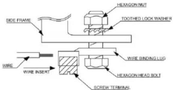 SHARP NB-JG445R - GROUNDING - 1
