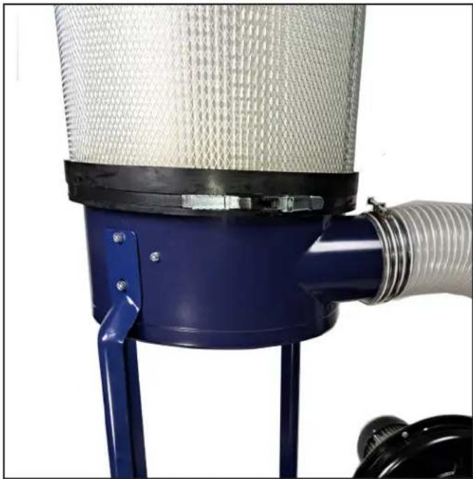 RIKON 60-151C - INSTALL THE CANISTER ON THE COLLECTOR - 1