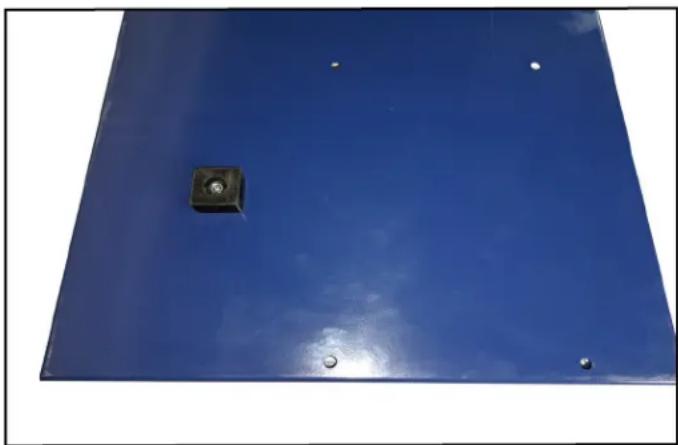 RIKON 60-151C - ATTACH THE FAN HOUSING RUBBER FOOT TO BASE PLATE - 1