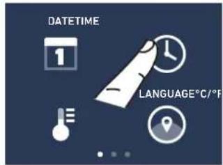 DATETIME 1 LANGUAGE°C/°F