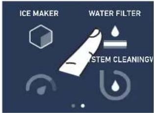 ICE MAKER WATER FILTER SYSTEM CLEANINGV