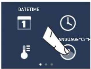 DATETIME LANGUAGE°C/°F