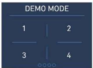 DEMO MODE 1 | 2 3 | 4