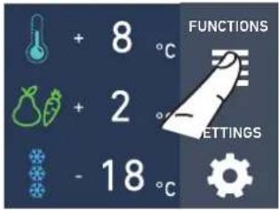 + 8 °C + 2 °C - 18 °C