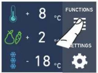 + 8 °C + 2 °C - 18 °C