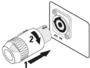 QSC MD-FP122-94r - AC Mains Connection - 1
