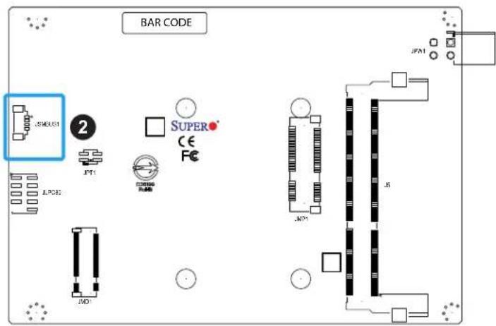 Supermicro A2SAN-H-WOHS - System Management Bus Header - 1