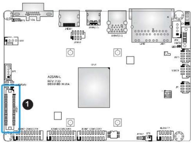 Supermicro A2SAN-H-WOHS - LVDS Connector - 1